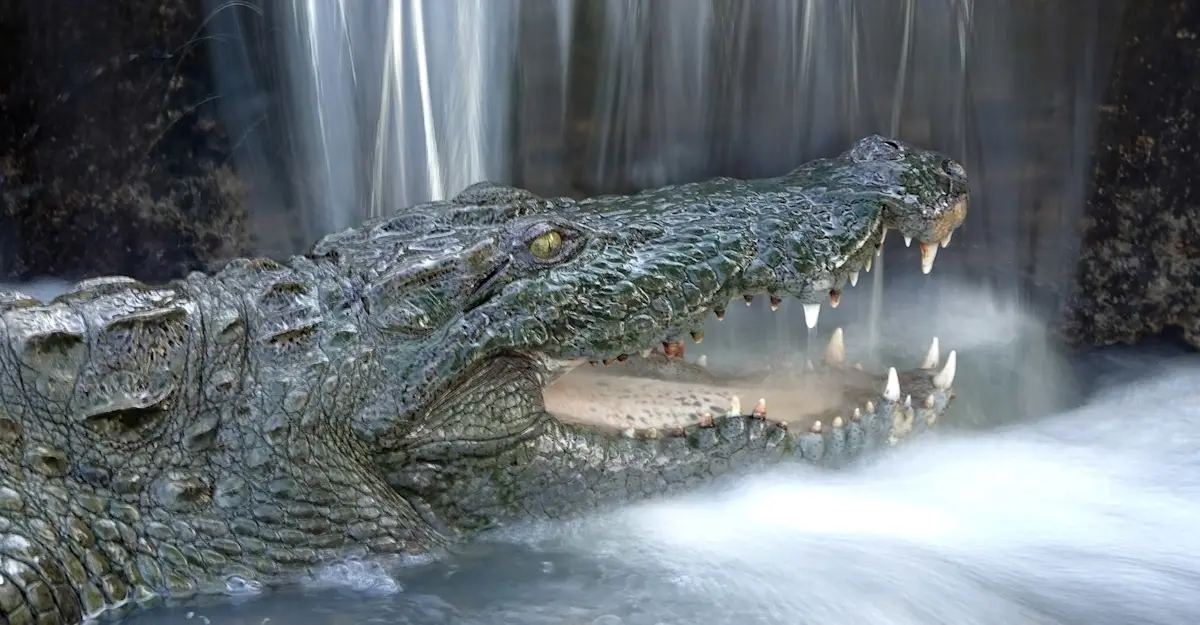 Marsh crocodile, Sri Lanka.