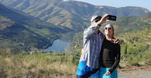 Nat Hab Founder Ben Bressler and wife Laura Bressler, Portugal.