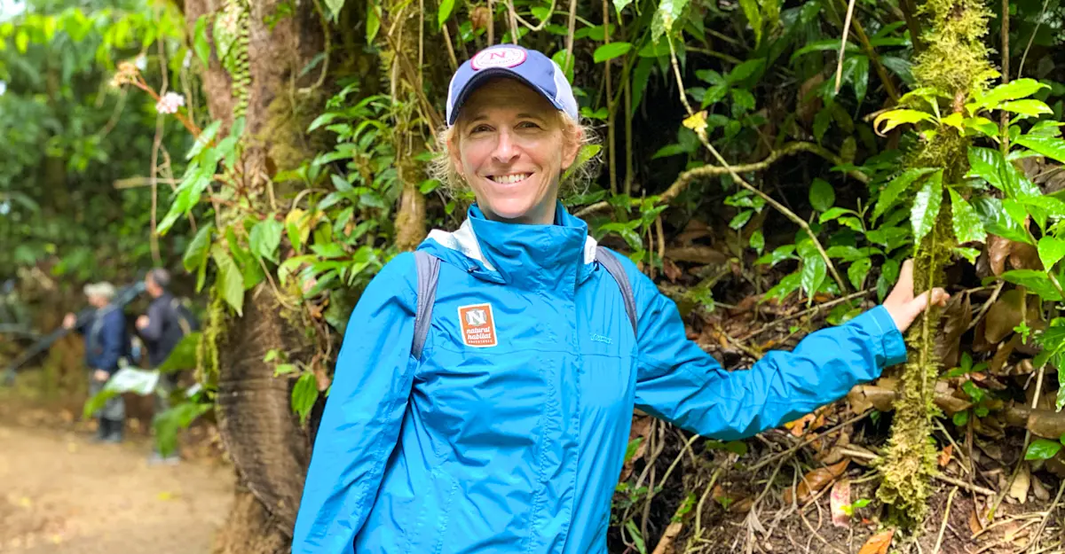 Nat Hab guest, rainforest, Costa Rica.