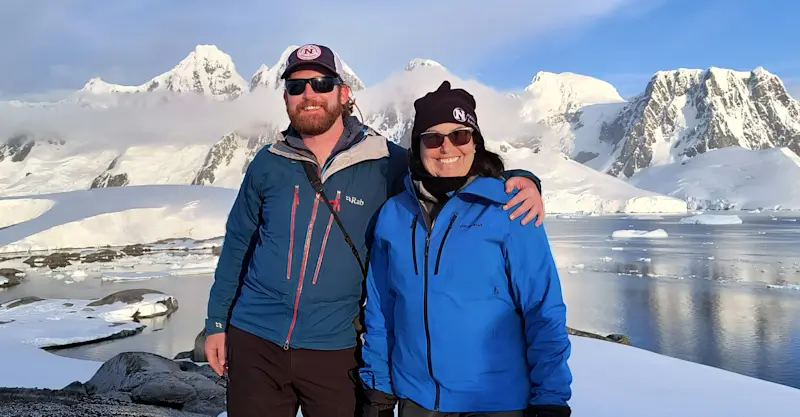 Nat Hab guests, Antarctica.