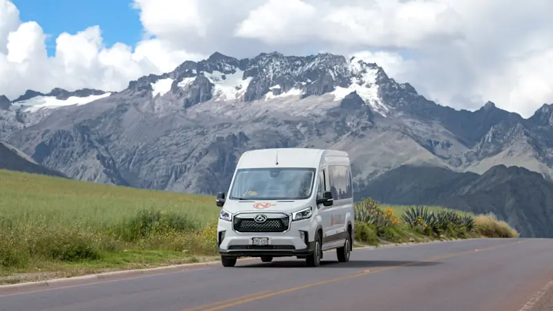 Nat Hab's Peru Electric Vehicle, Sacred Valley, Peru.