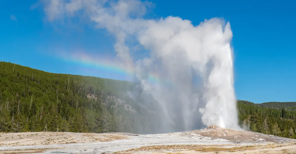 Old Faithful, Yellowstone National Park.