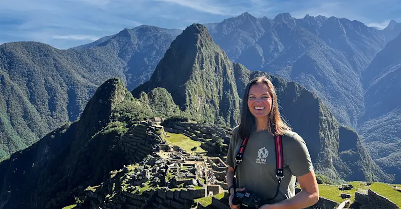 Taking in ancient magic among the clouds at Machu Picchu, Peru.