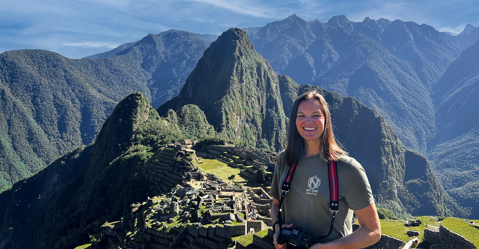 Taking in ancient magic among the clouds at Machu Picchu, Peru.