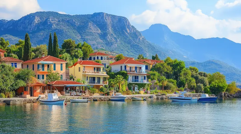 Kardamyli village, Greece.