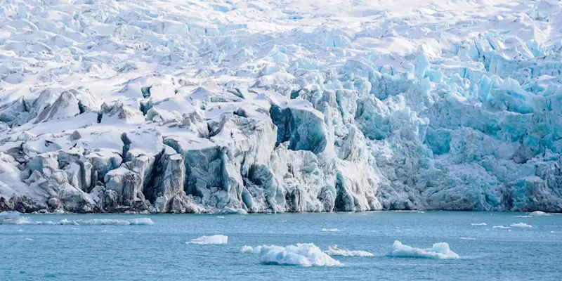 Glacier, Svalbard, Norway