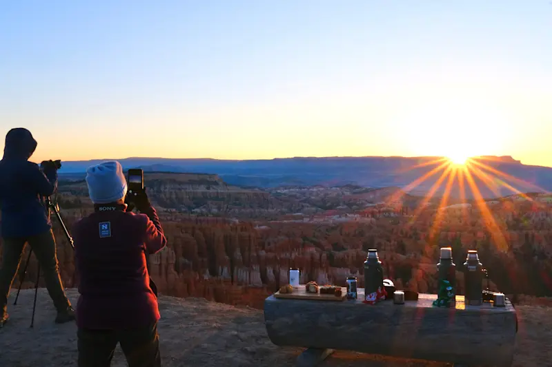 Nat Hab guests, Bryce Canyon National Park, Utah.