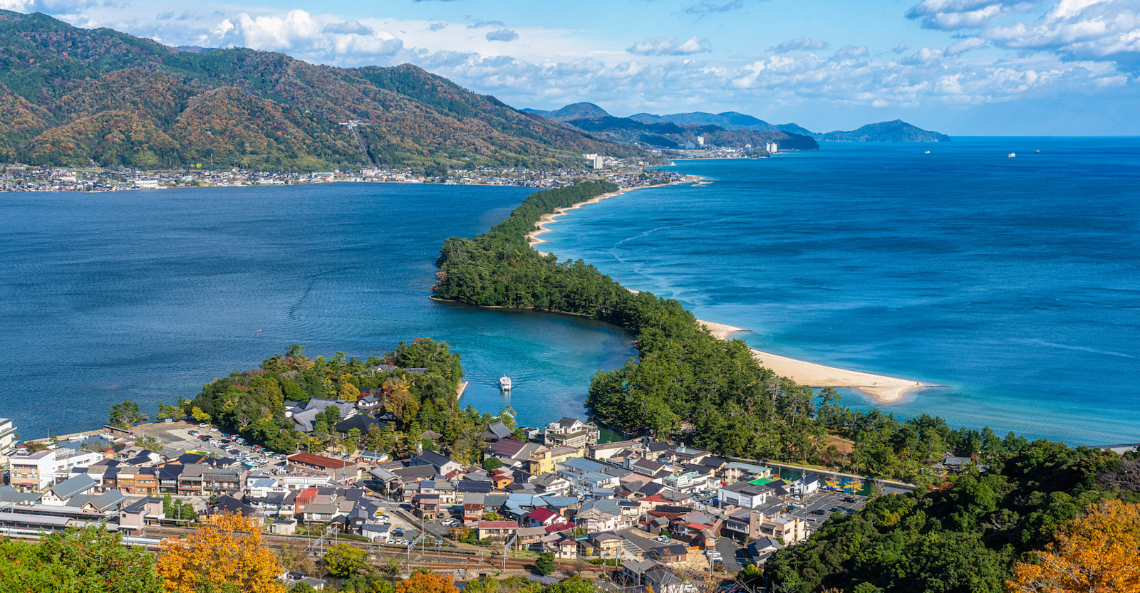 Amanohashidate, Miyazu, Japan.