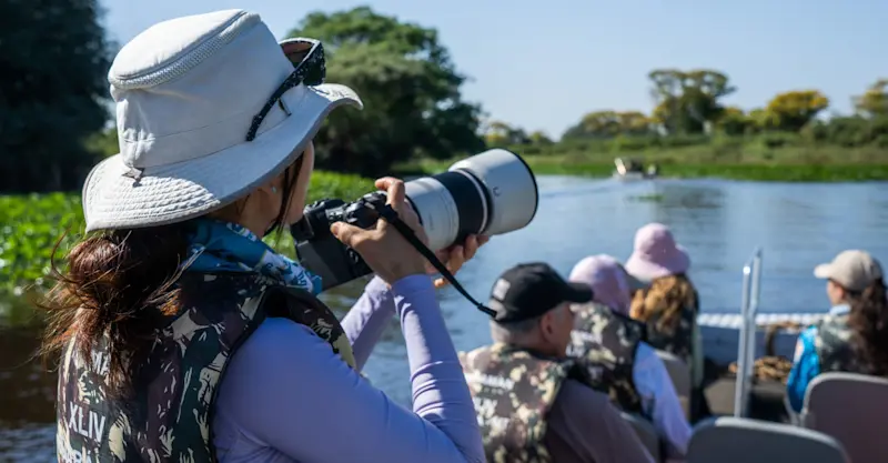 Nat Hab guests, Pantanal, Brazil.