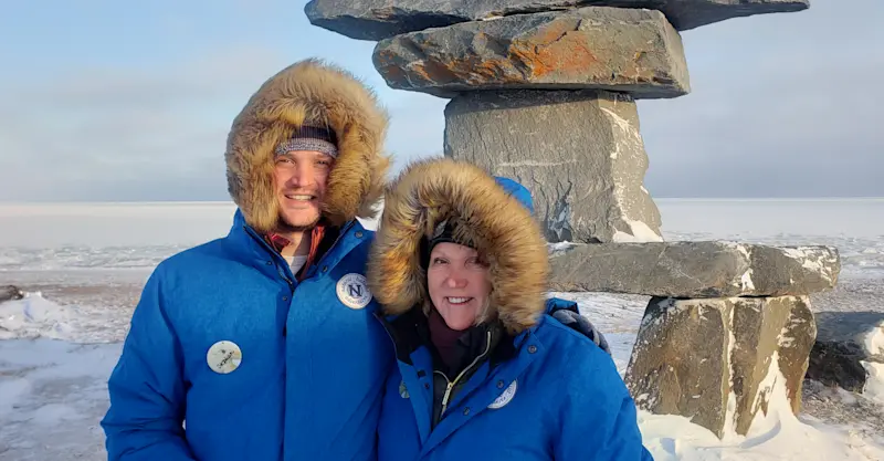Nat Hab guests, Churchill, Manitoba.