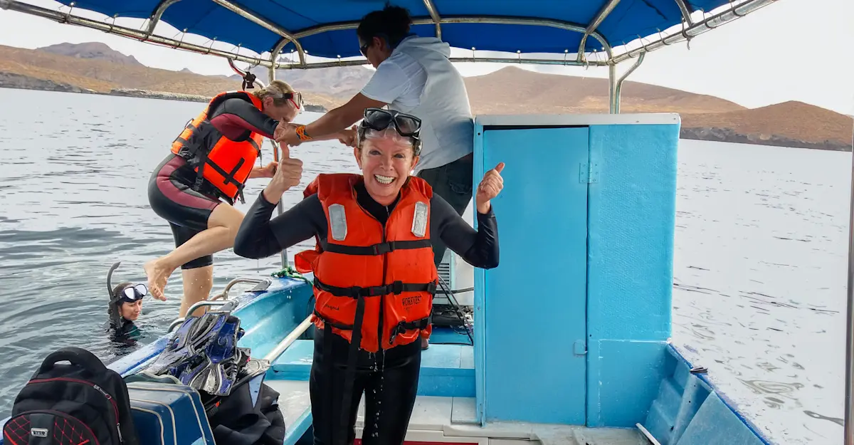 Earthwatch Expeditions guests, Baja, Mexico.