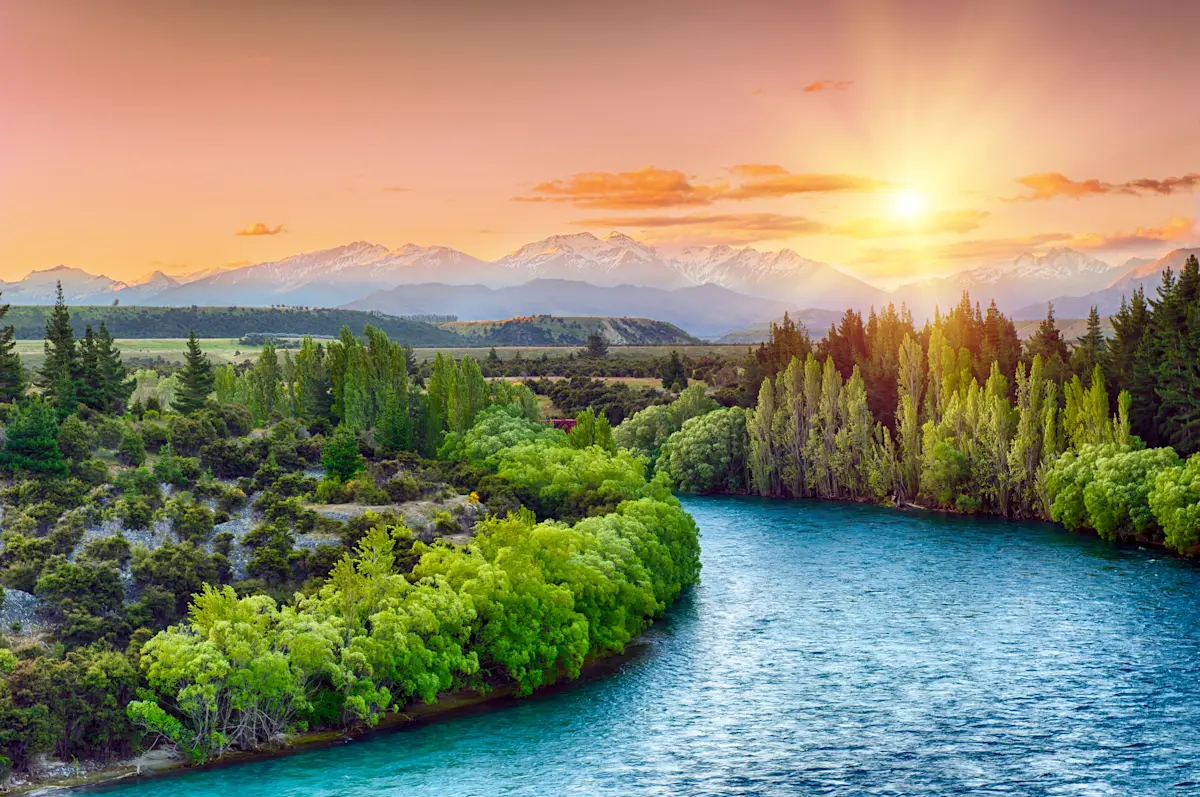 Southern Alps, New Zealand.