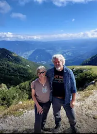 Hiking in Slovania. 