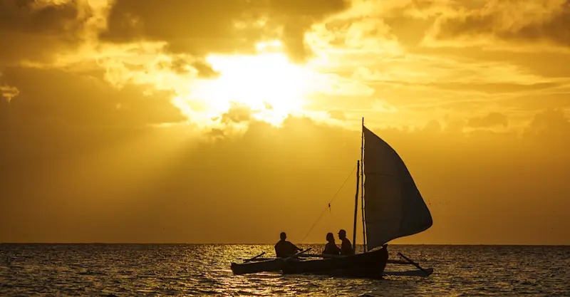 Boat cruise, Masoala, Madagascar.