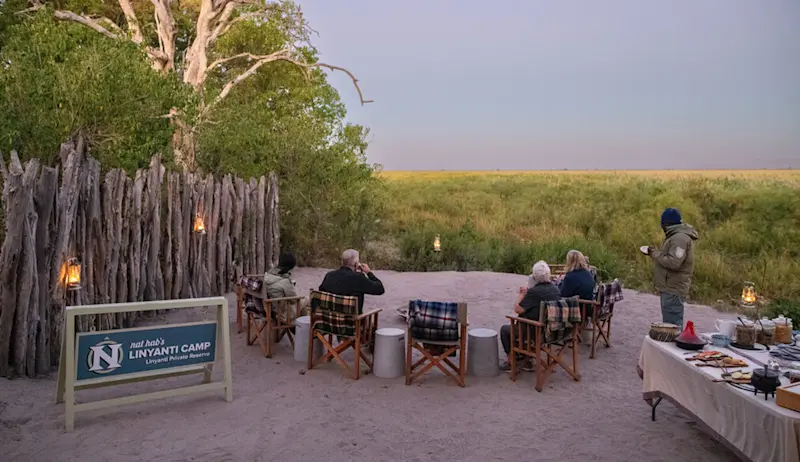 Nat Hab's Linyanti Camp–Linyanti Private Reserve, Botswana.