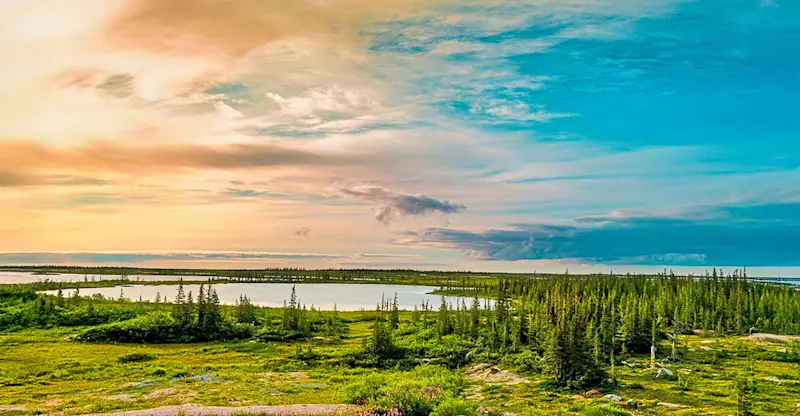Hudson Bay, Churchill, Manitoba, Canada.