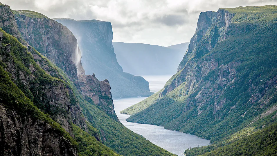 Fjord, Newfoundland & Labrador, Canada
