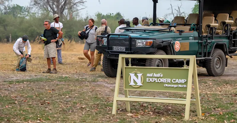 Nat Hab’s Explorer Camp—Okavango North, Okavango Delta, Botswana.