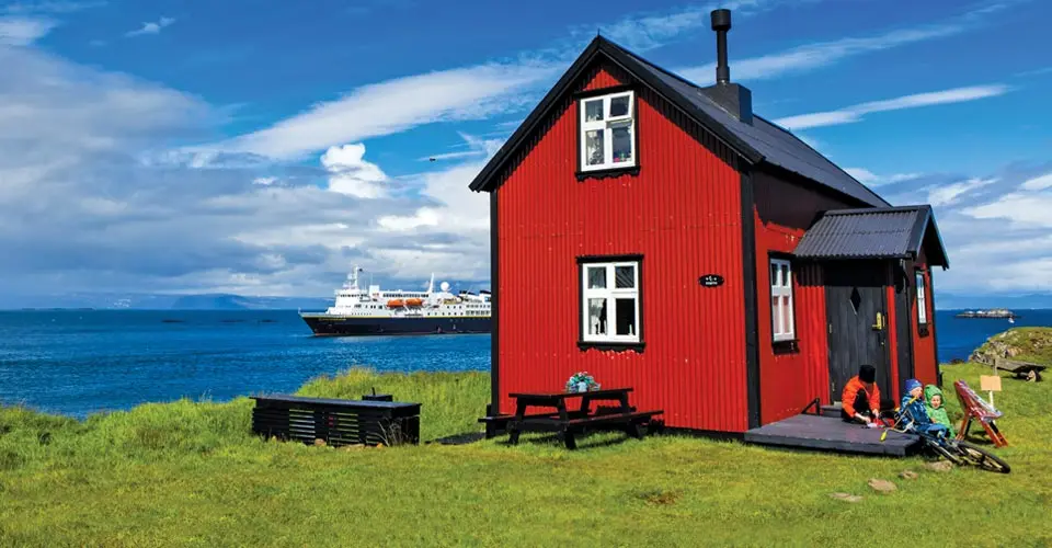 National Geographic Explorer, Flatey Island, Iceland.