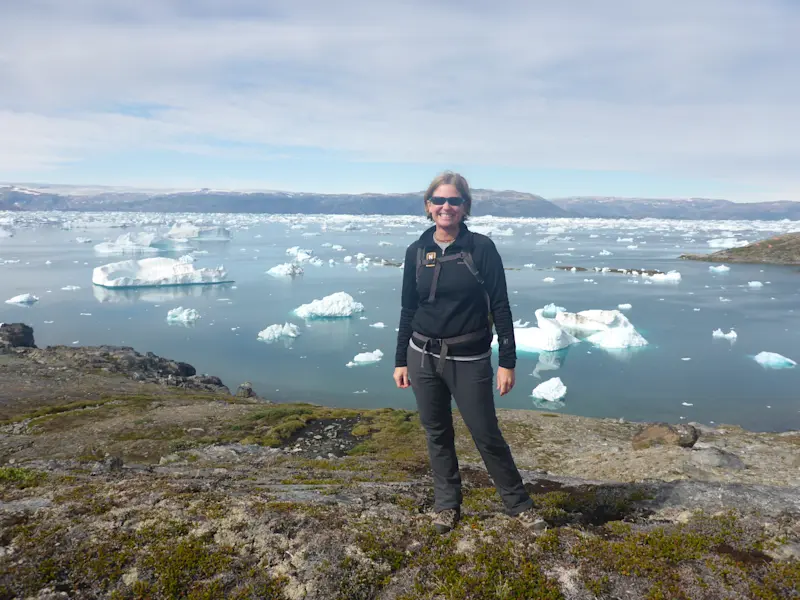 The spectacular Nat Hab Greenland Base Camp. 