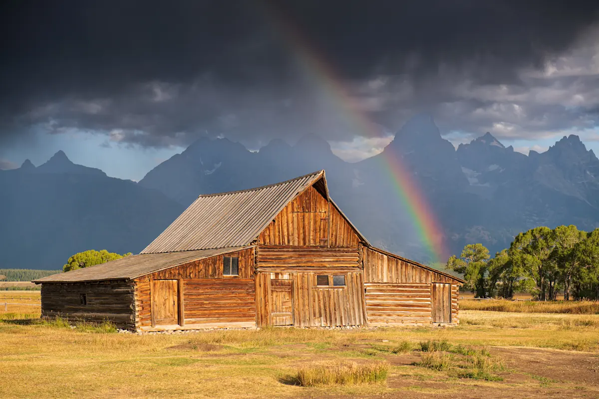 T.A. Moulton Barn, Grand Teton National Park.