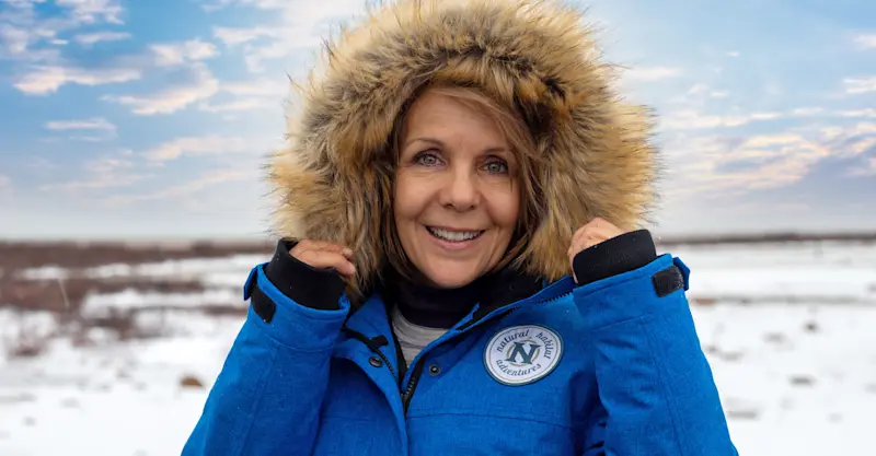 Nat Hab guest, Churchill, Manitoba.