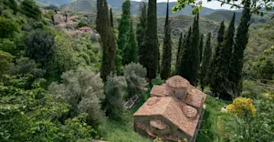 Karytaina church, Arcadia, Greece.