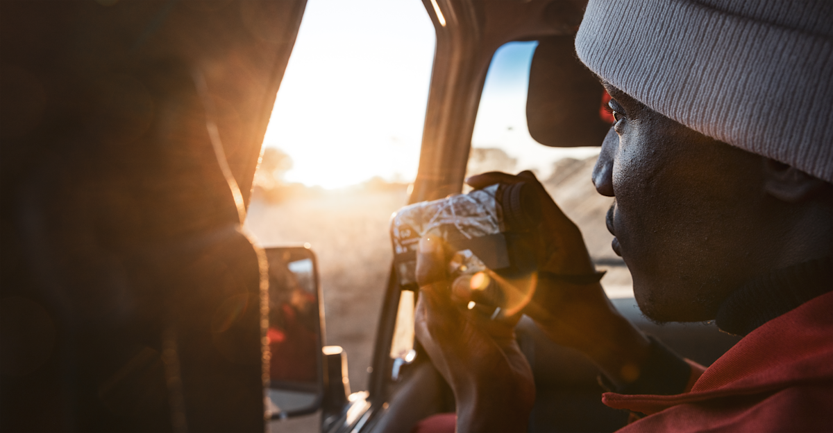 Earthwatch Expeditions scientist, Namibia.