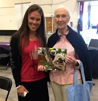 Had the beautiful opportunity to meet Dr. Jane Goodall.