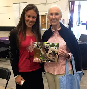 Had the beautiful opportunity to meet Dr. Jane Goodall.