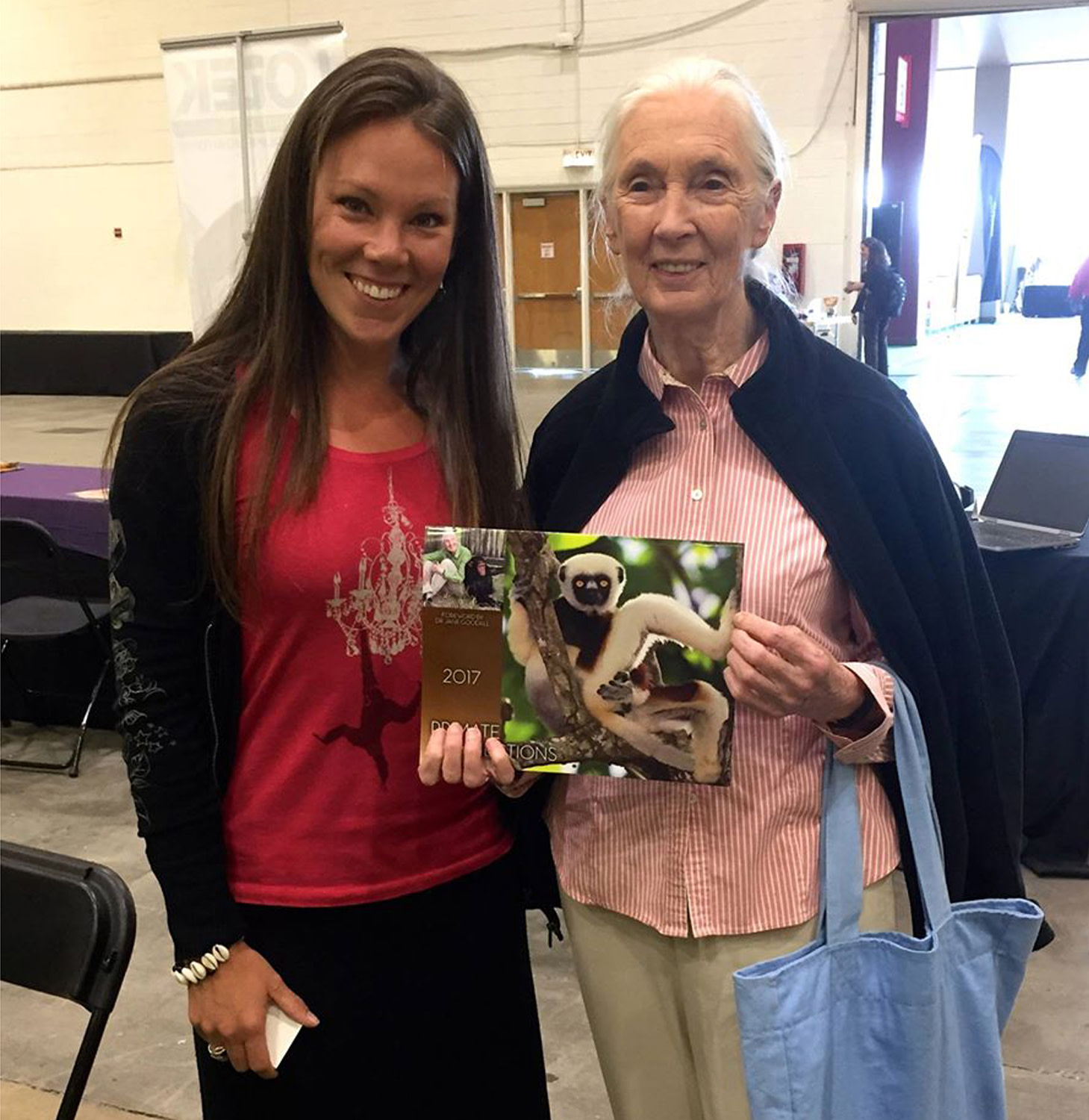 Had the beautiful opportunity to meet Dr. Jane Goodall.