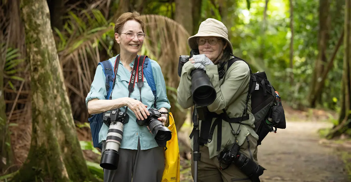 Nat Hab guests, Borneo.
