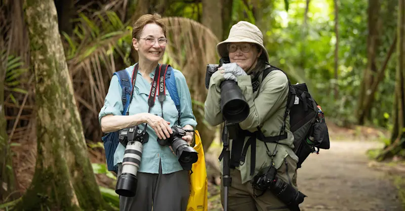 Nat Hab guests, Borneo.