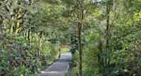 Walkway to guest suites
