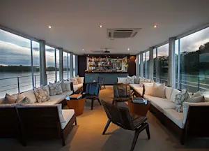 Lounge, Aqua, Amazon expedition cruise