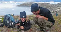 Nat Hab guests, Greenland.