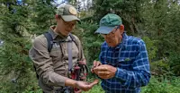 Nat Hab guest and Expedition Leader, Grand Teton National Park, Wyoming.