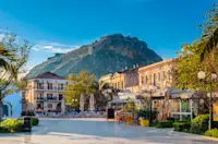 Philellinon square, Nafplio, Greece.