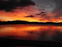 Sunrise in Tasmania, Australia.