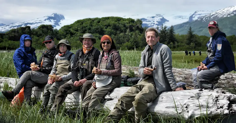 Nat Hab guests, Katmai National Park & Preserve, Alaska.