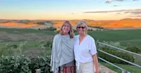 Guests, Tuscany, Italy.