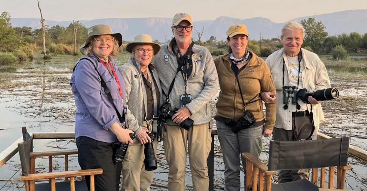 Nat Hab guests, Marataba Private Reserve, South Africa.