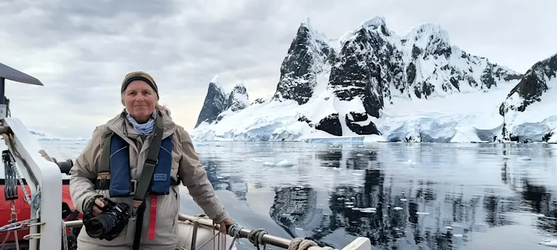 Nat Hab guest, Antarctica.