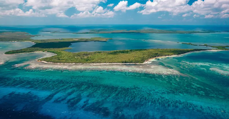 Barrier reef, Belize.