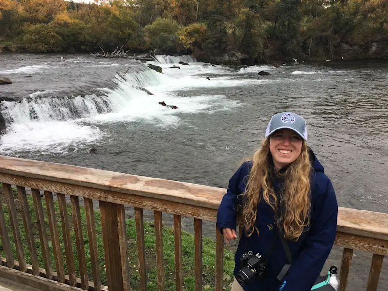 Bear Viewing in Brooks Falls, Alaska.