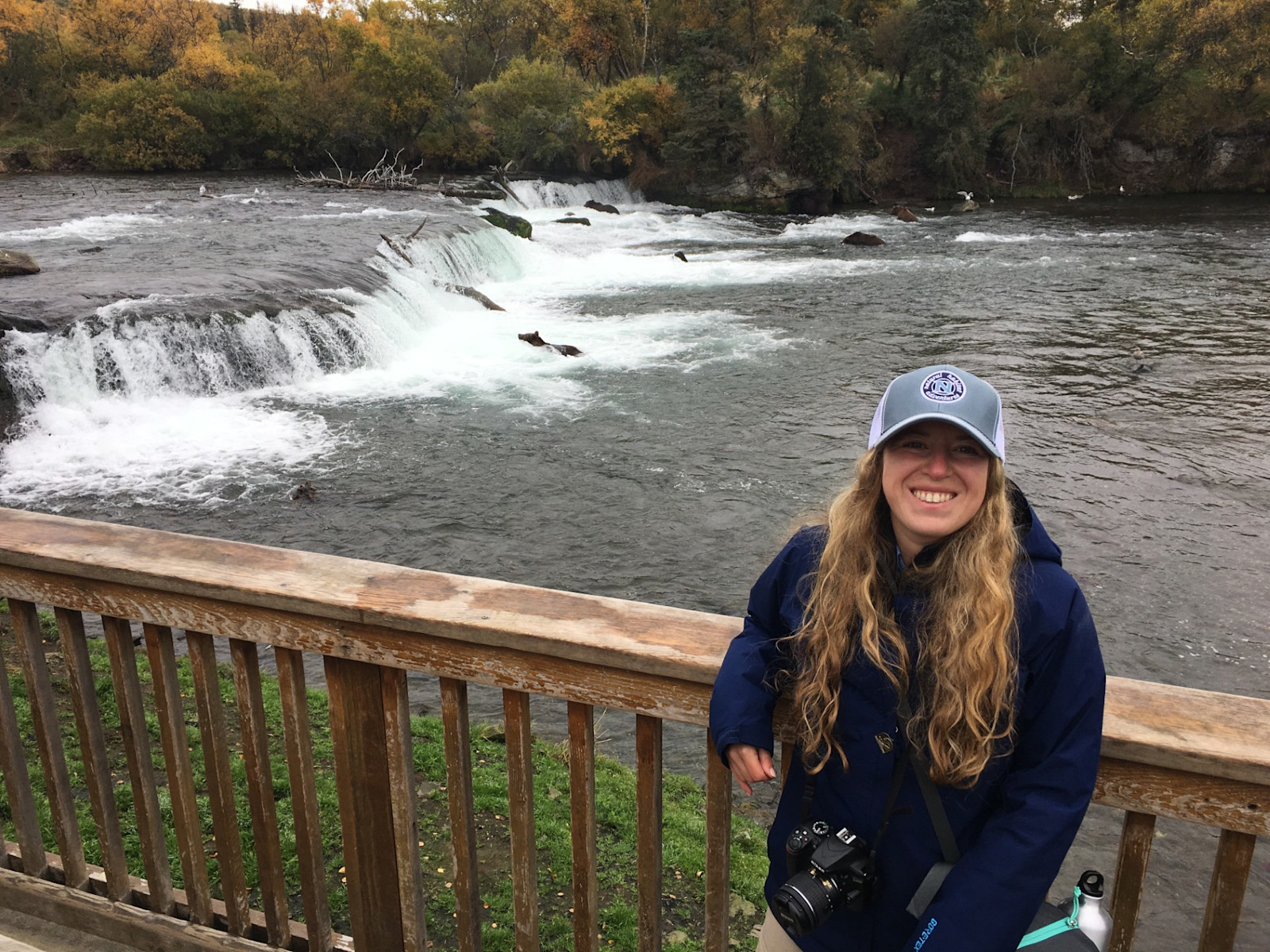 Bear Viewing in Brooks Falls, Alaska.