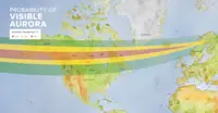 Aurora band map
