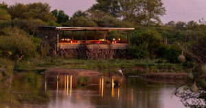 Observation deck in the evening