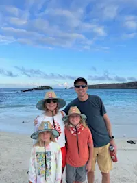 Galapagos with the family in Galapagos Islands, Ecuador.