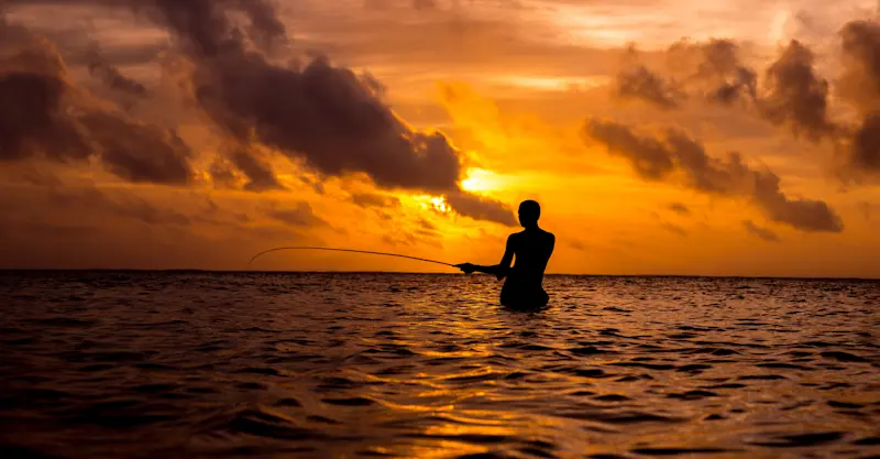 Local coastal fisherman, Belize.